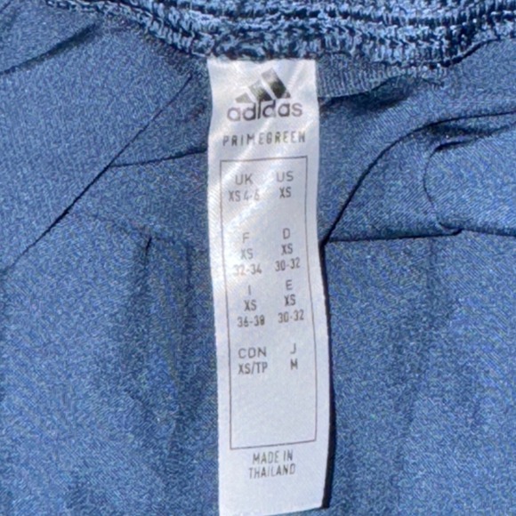 Adidas AEROREADY Skirt Women's XS Tennis Golf Athletic Blue Pleated Preppy‎ - Picture 7 of 8